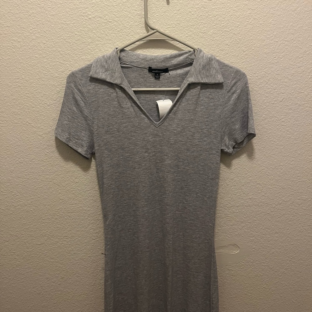 Grey T Shirt Dress